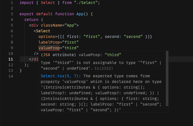 Autocomplete select error
