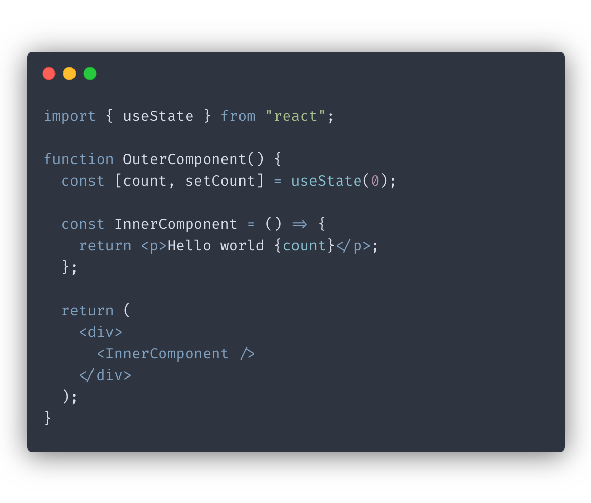 ComponentInComponent
