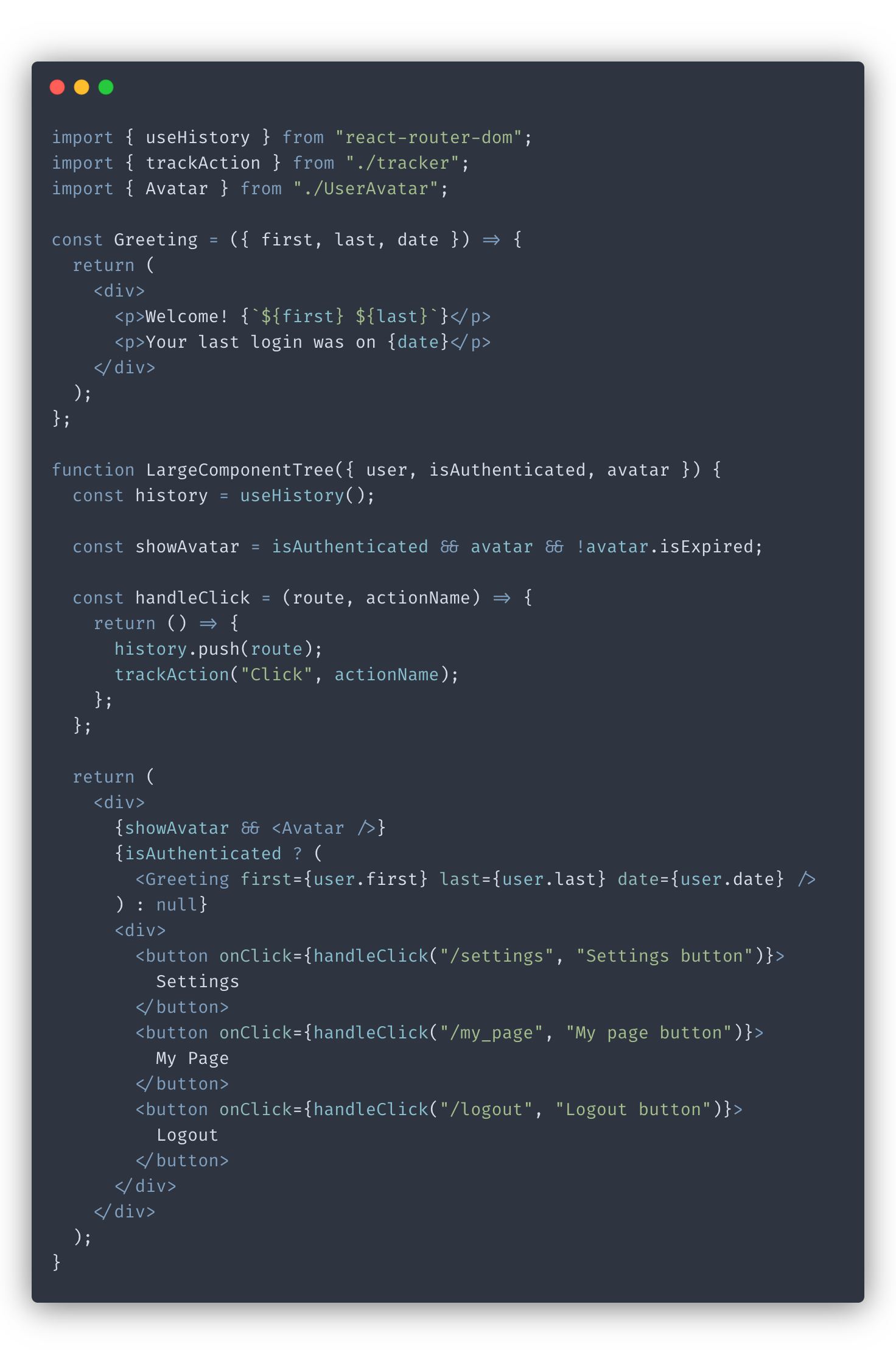 Large Tree refactored
